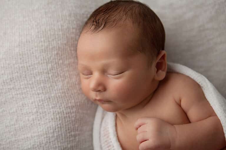 Derry NH Newborn Portrait of baby boy sleeping.